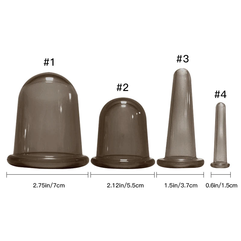 Silicone Vacuum Cupping Massage Jars