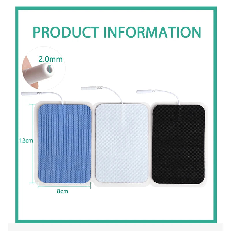8*12cm Electrode Pads Tens Electrodes Acupuncture Physiotherapy