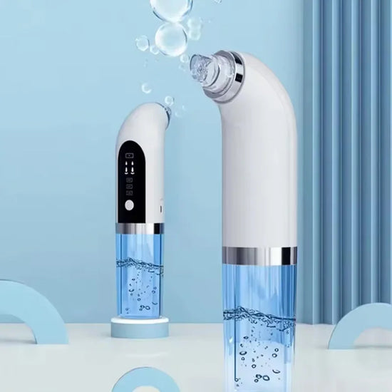 Electric Small Bubble Blackhead Remover USB Rechargeable Water Cycle Pore Acne Pimple Removal Vacuum Suction Facial Cleaner Tool