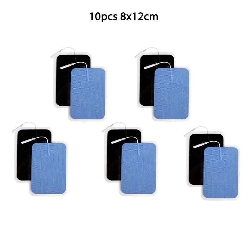 8*12cm Electrode Pads Tens Electrodes Acupuncture Physiotherapy