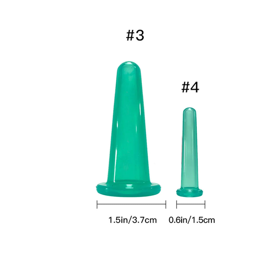 Silicone Vacuum Cupping Massage Jars