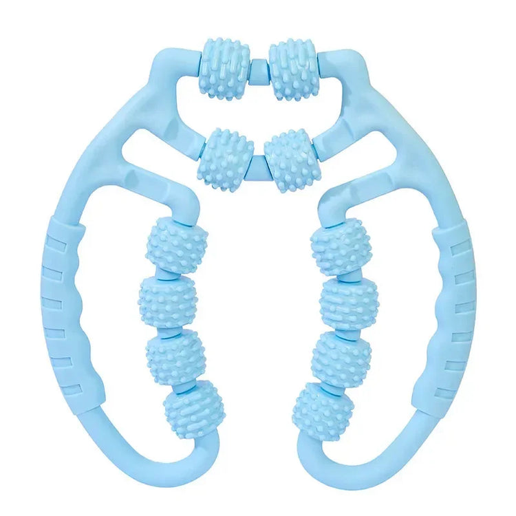 Wheel Annular Leg Clamp Massager