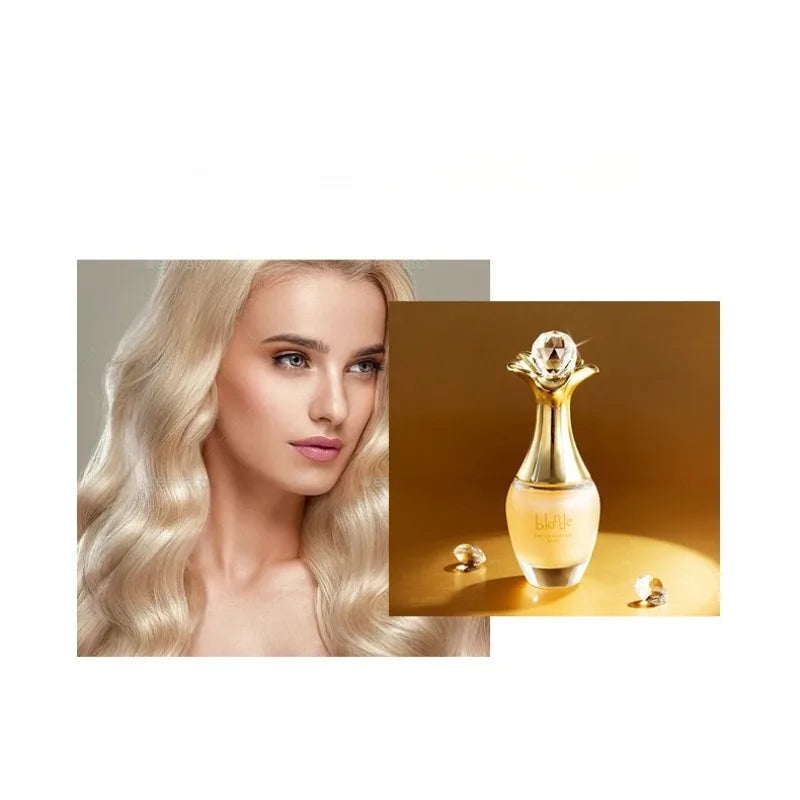 Blonde Bombshell Perfume 50ml Fresh Fruity Floral Fragrance with Elegant Floral Notes and A Touch of Musk for An Alluring Scent
