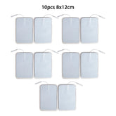 8*12cm Electrode Pads Tens Electrodes Acupuncture Physiotherapy
