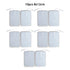 8*12cm Electrode Pads Tens Electrodes Acupuncture Physiotherapy