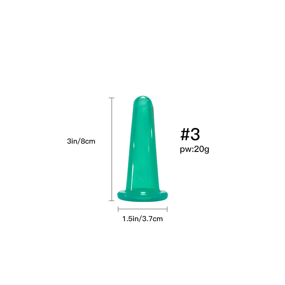 Silicone Vacuum Cupping Massage Jars
