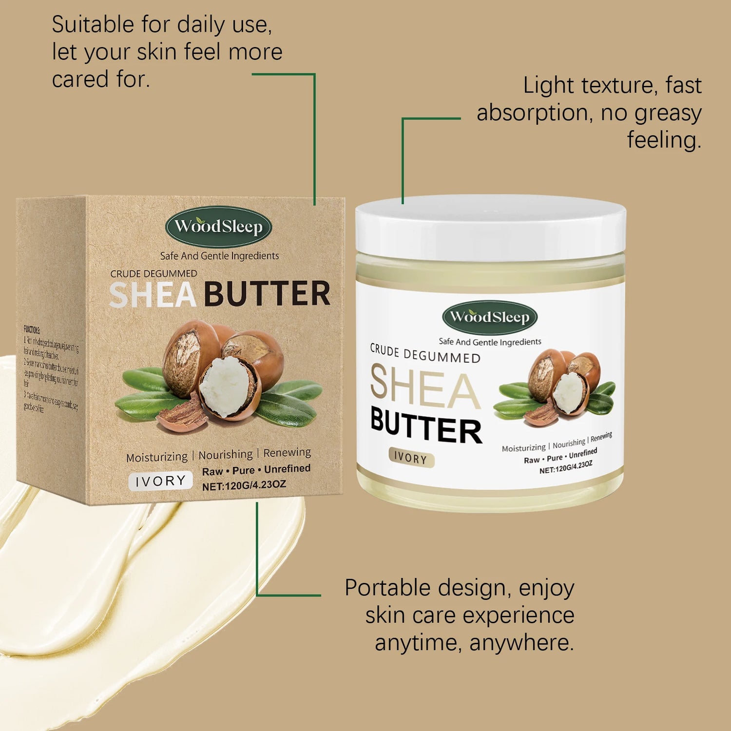 Crude Shea Butter Cream