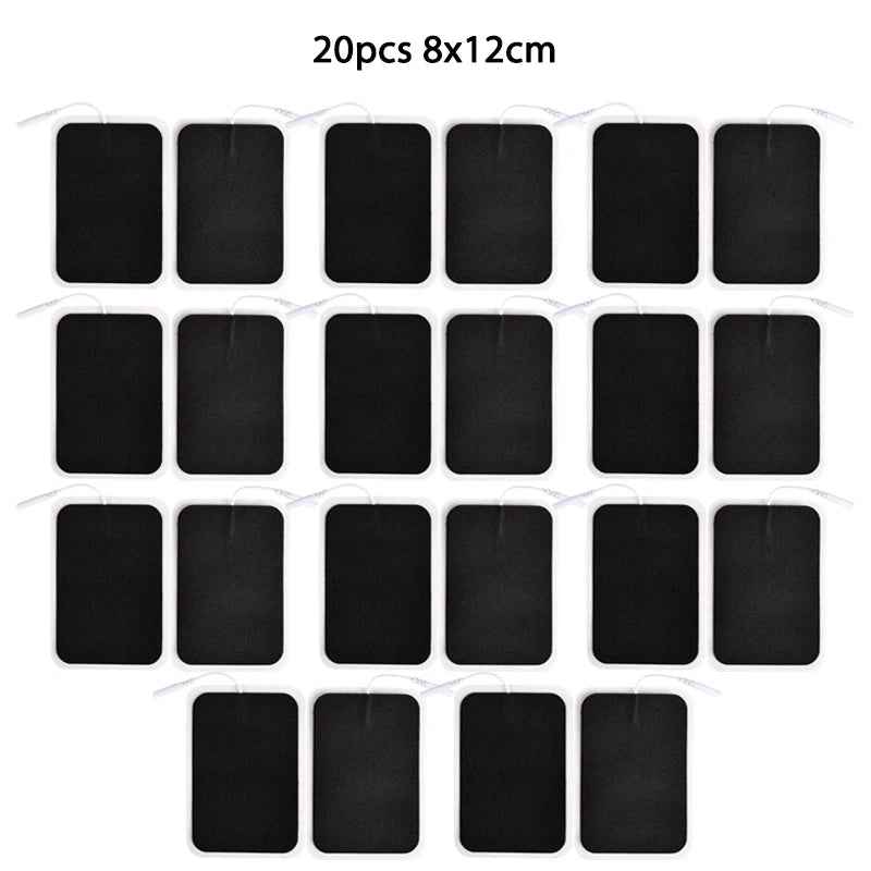 8*12cm Electrode Pads Tens Electrodes Acupuncture Physiotherapy