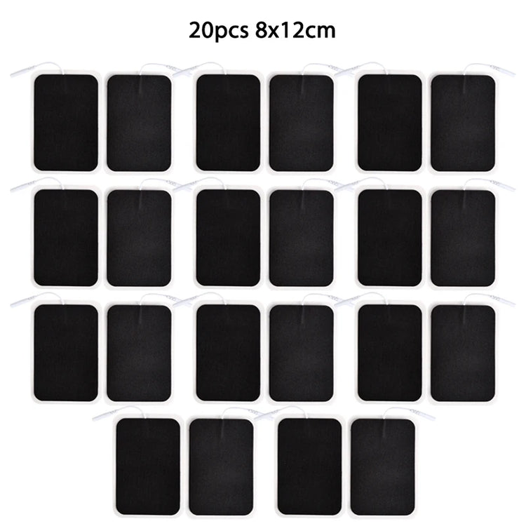 8*12cm Electrode Pads Tens Electrodes Acupuncture Physiotherapy