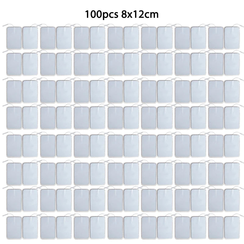 8*12cm Electrode Pads Tens Electrodes Acupuncture Physiotherapy