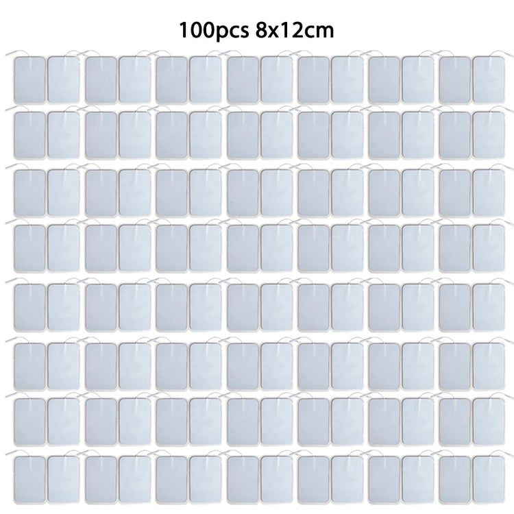 8*12cm Electrode Pads Tens Electrodes Acupuncture Physiotherapy