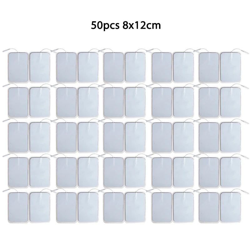 8*12cm Electrode Pads Tens Electrodes Acupuncture Physiotherapy