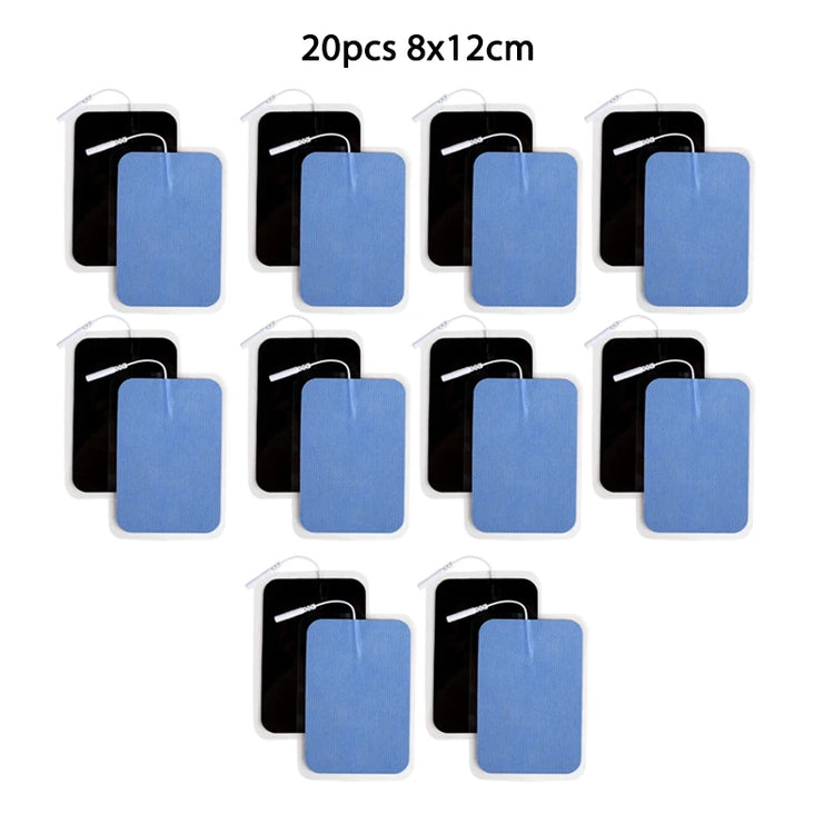 8*12cm Electrode Pads Tens Electrodes Acupuncture Physiotherapy