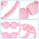 Wheel Annular Leg Clamp Massager