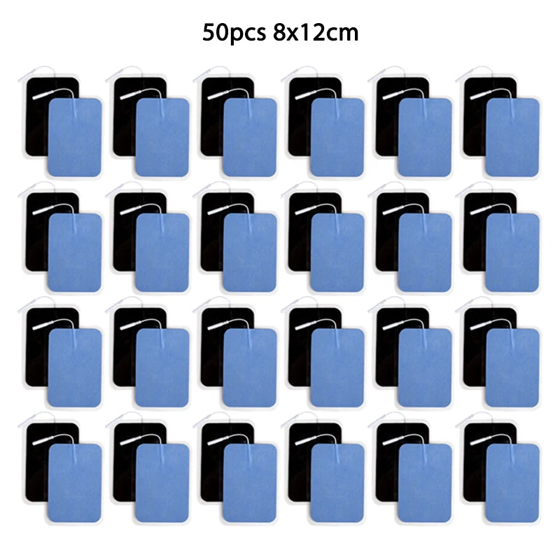 8*12cm Electrode Pads Tens Electrodes Acupuncture Physiotherapy