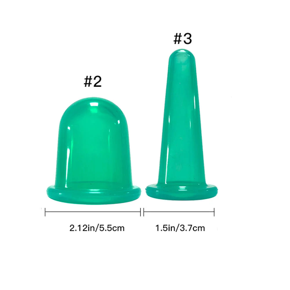 Silicone Vacuum Cupping Massage Jars