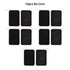 8*12cm Electrode Pads Tens Electrodes Acupuncture Physiotherapy