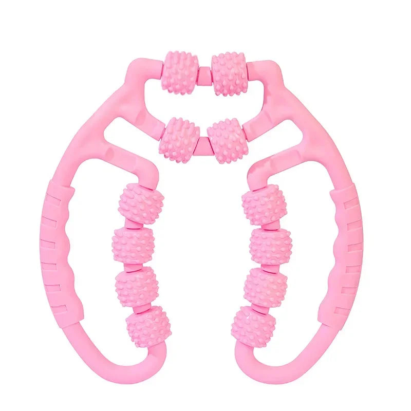 Wheel Annular Leg Clamp Massager