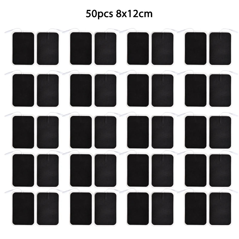 8*12cm Electrode Pads Tens Electrodes Acupuncture Physiotherapy