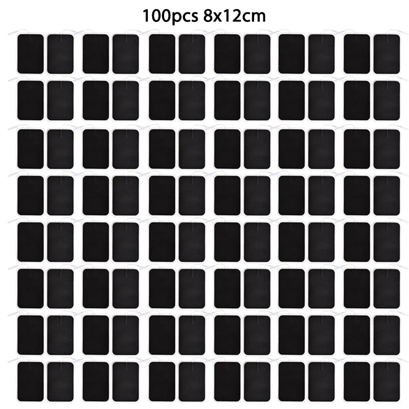 8*12cm Electrode Pads Tens Electrodes Acupuncture Physiotherapy