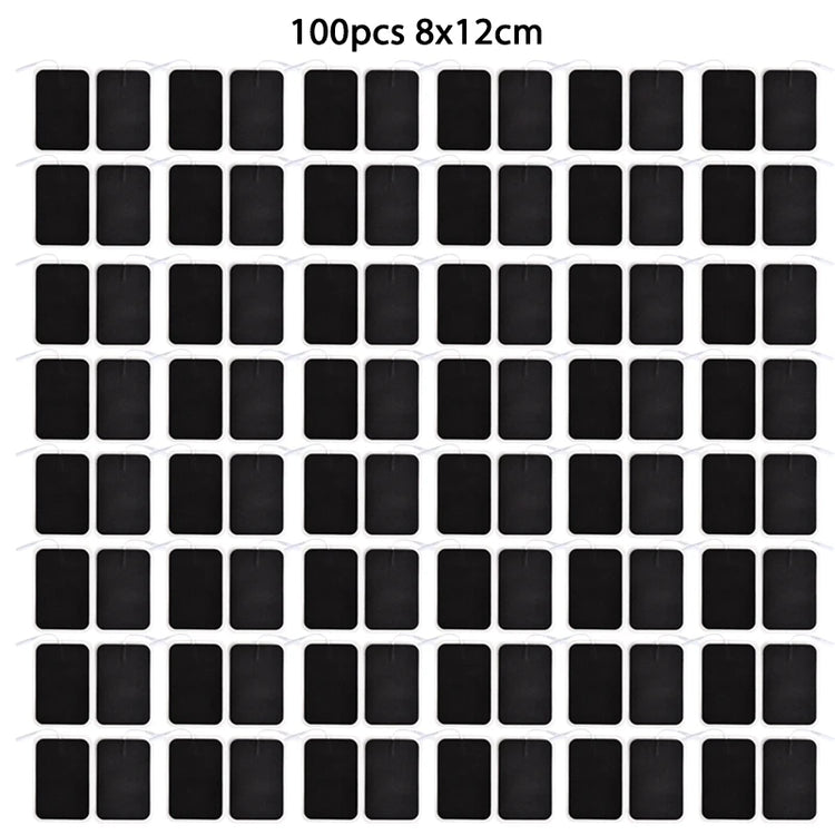 8*12cm Electrode Pads Tens Electrodes Acupuncture Physiotherapy