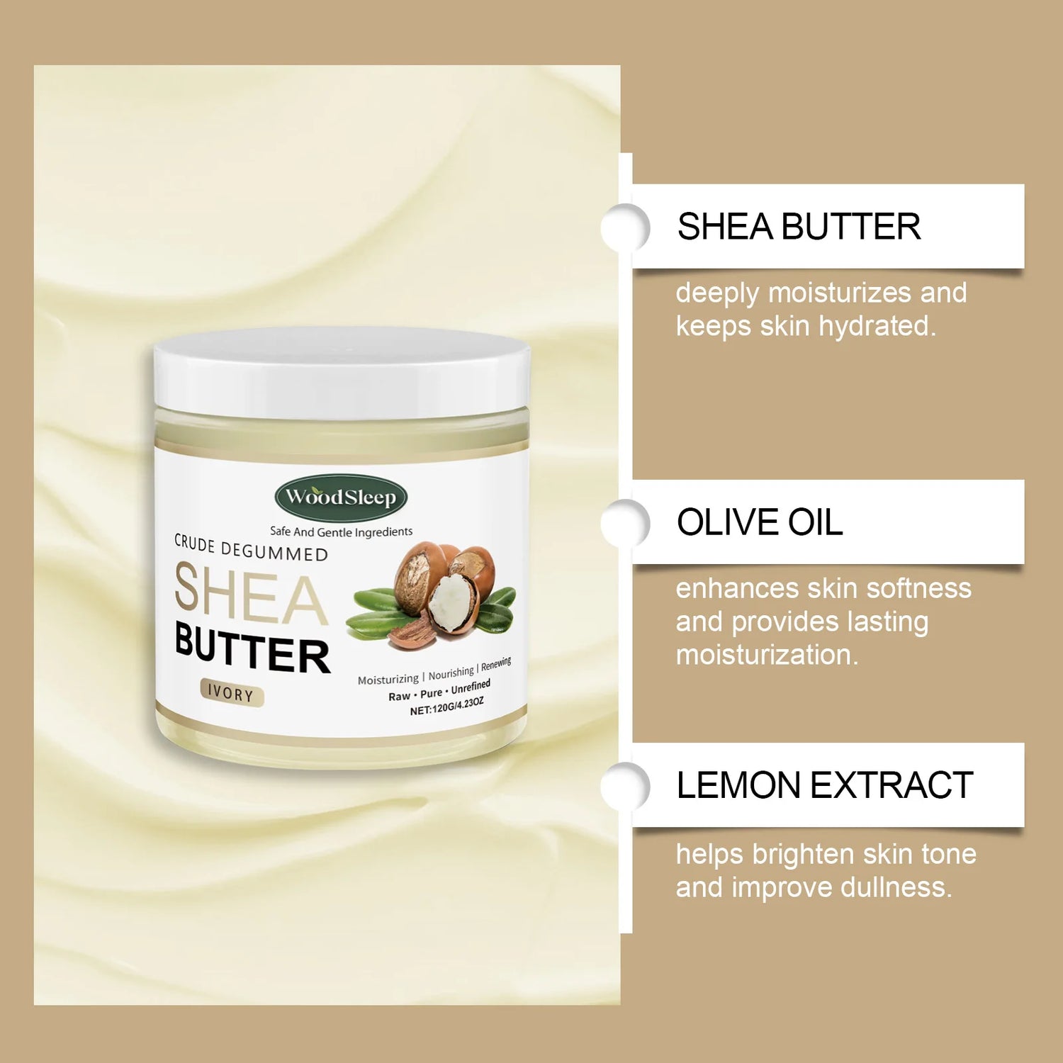 Crude Shea Butter Cream